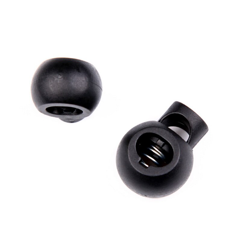 10 Stks/set Lente Stopper Plastic Ronde Toggle Antislip Mooie Stopper Cord Lock Voor Doeken Touw Gesp Pignose Gesp