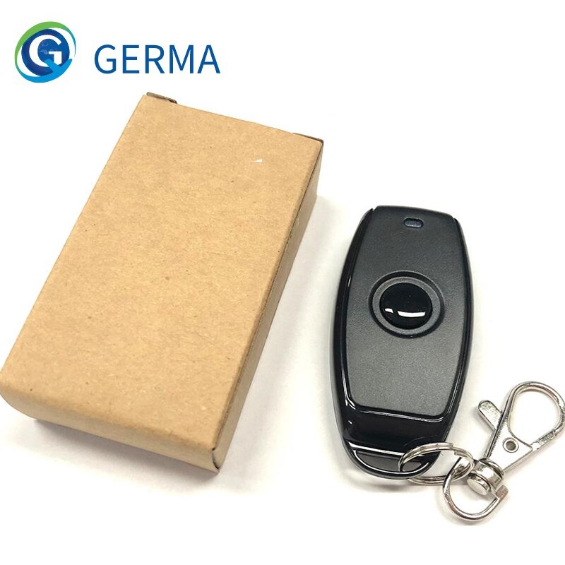 GERMA 433Mhz Universal Wireless Remote Control Switch DC 12V 24V 1CH relay Receiver Module With 1 channel Remote Transmitter DIY: 1 Remote Control