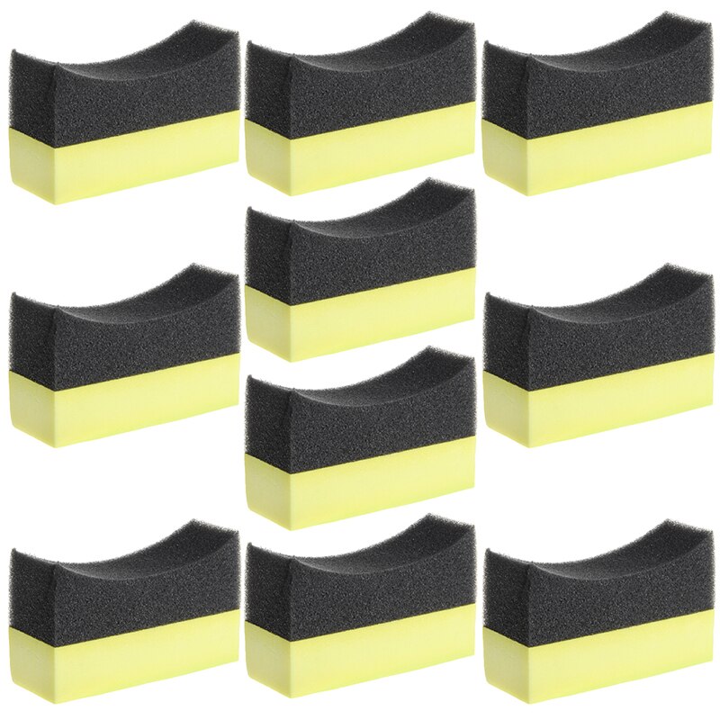 Car Tyre Tire Dressing Applicator Curved Foam Sponge Pad E7CA – Grandado