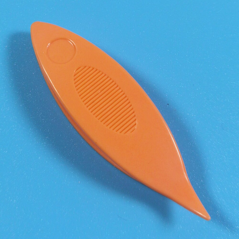 Herramienta de lanzadera de encaje de plástico, accesorios de costura de encaje, artesanía de encaje, arte manual, 1 ud.: Naranja