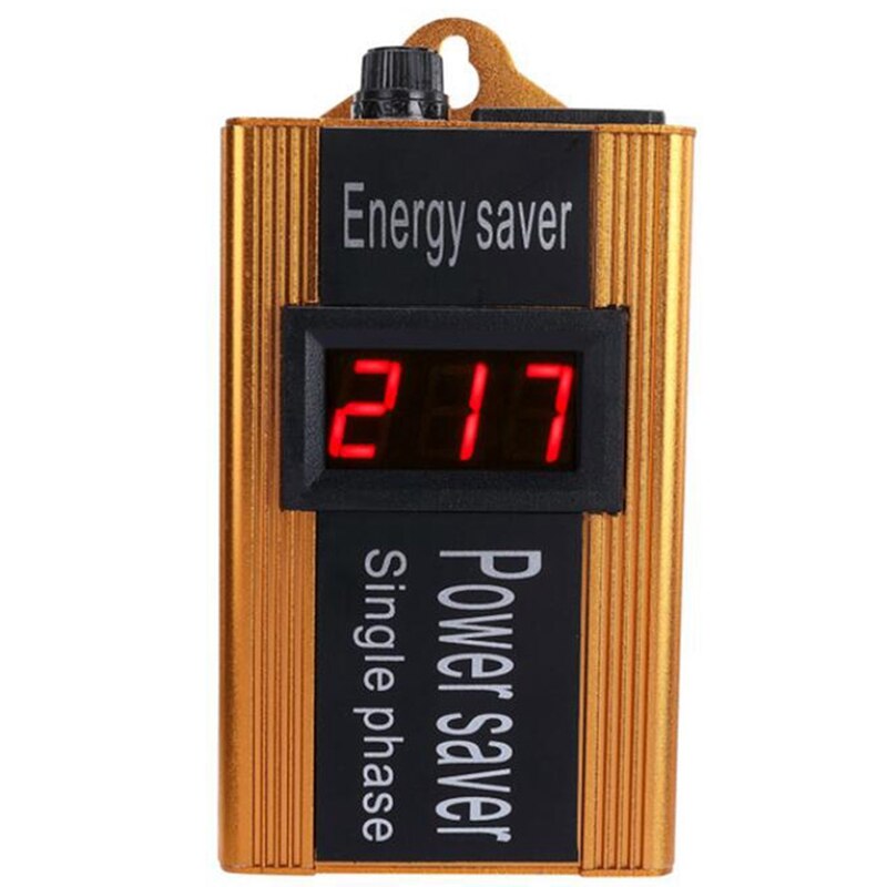 Intelligente Power Saver Energie Sparende Geräte Smart Power Factor Saver Electricity Saving Box 100KW, UNS Stecker: gold