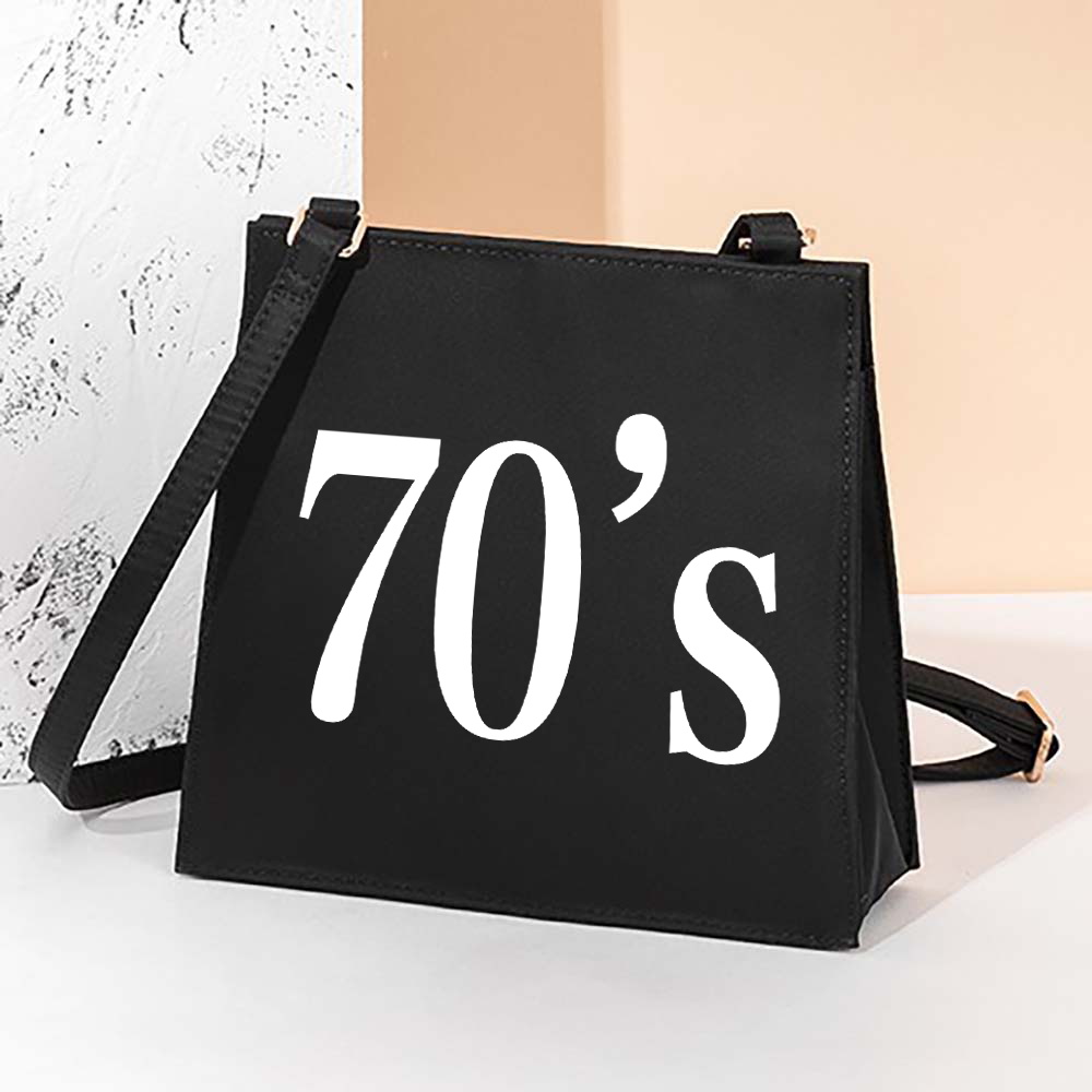 Jahre muster quadratische taschen damen tasche 2022 schultertasche damen messenger bag all-match schultertasche tragetasche handytasche: 5 jahre 005