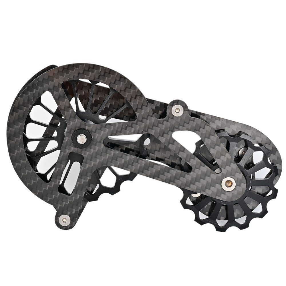 Bicycle Carbon Fiber Ceramic Rear Derailleur 17T Pulley Guide Wheel For 6800 R7000 R8000 R9100 R9000 Bicycle Accessories