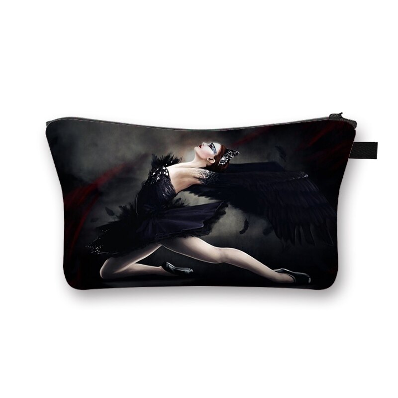 Elegancka baletnica kosmetyczka kobiety torebki na makijaż nastolatek dziewczyny kosmetyczka makijaż organizator robić torby kobieta worek robić przechowywania: hzbballet07