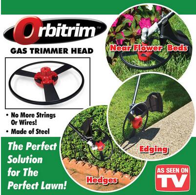 Smartlife orbitrim massivt stål no string head gas trimmer til udendørs have