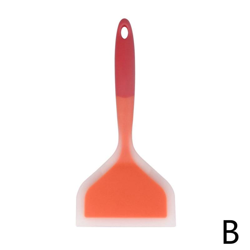 1 Piece Kitchen Silicone Spatula Cookware Non-Stick Spatula Fried Egg Fish Cooking Modern Home Kitchen Tools Gadgets: B