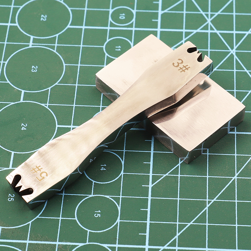 DIY Tools 3 # 5 # Zipper Steel Teeth Remover Blade Zipper Gear Remover diy Leather Craft Tool Zipper mounting accessories