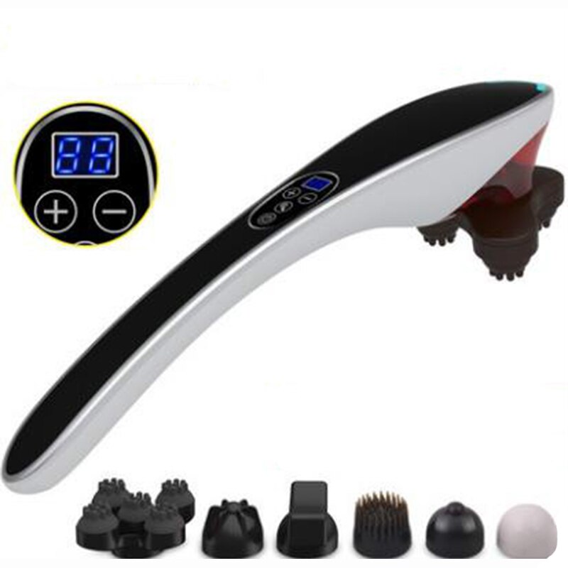 HANRIVER Massage-Stock Delfin Elektrische Halswirbel Massage Gerät körper Massagegerät Familie Relaxion Instrument