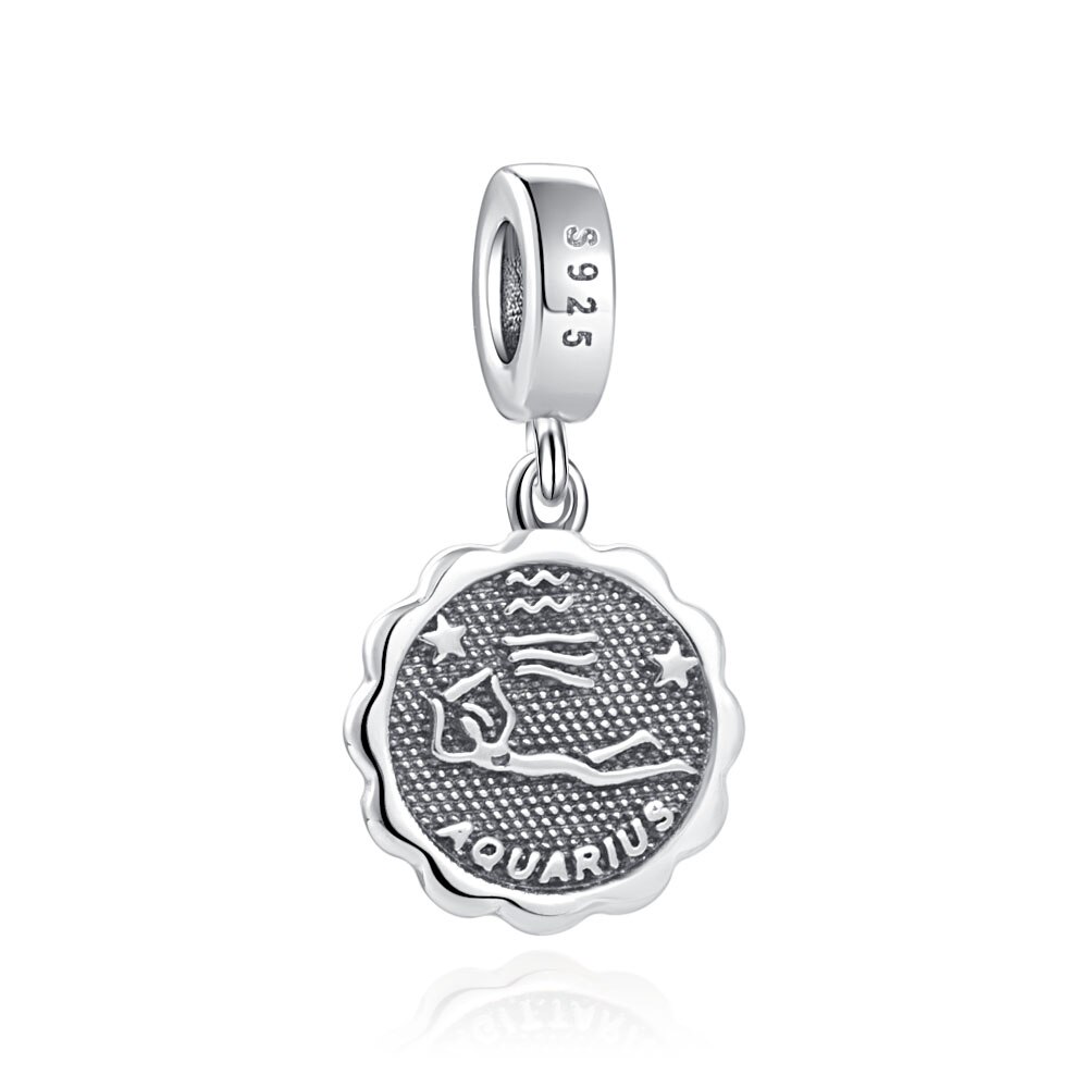 Nuova costellazione originale adatto braccialetto 925 argento ciondolo da donna gioielli galassia cielo stellato Charms perline Kit fai da te: D026-8