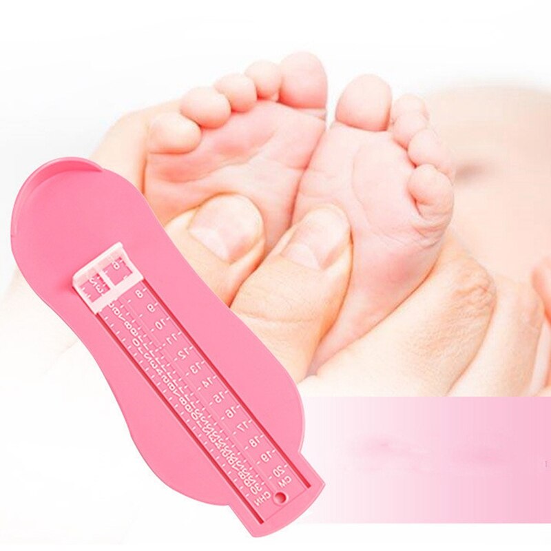 Voetmaatmeter 5 kleuren baby kind voetliniaal schoenmaat meetlat schoenlengte groeiende voetmaat liniaal gereedschap maten