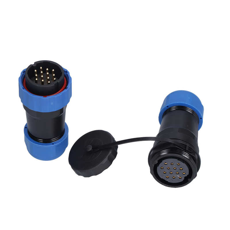 Waterproof Aviation Connector Waterproof Aviation Cable Connector Socket Oxidation Resistance for Electronic Equipment: 14 core