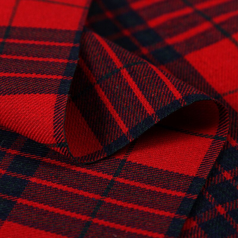 Polyester katoenen ruitstof keperstof bedrukte stof kleding jurk doe-het-zelf shirts broeken rokken handgemaakte quilt patchworkstof