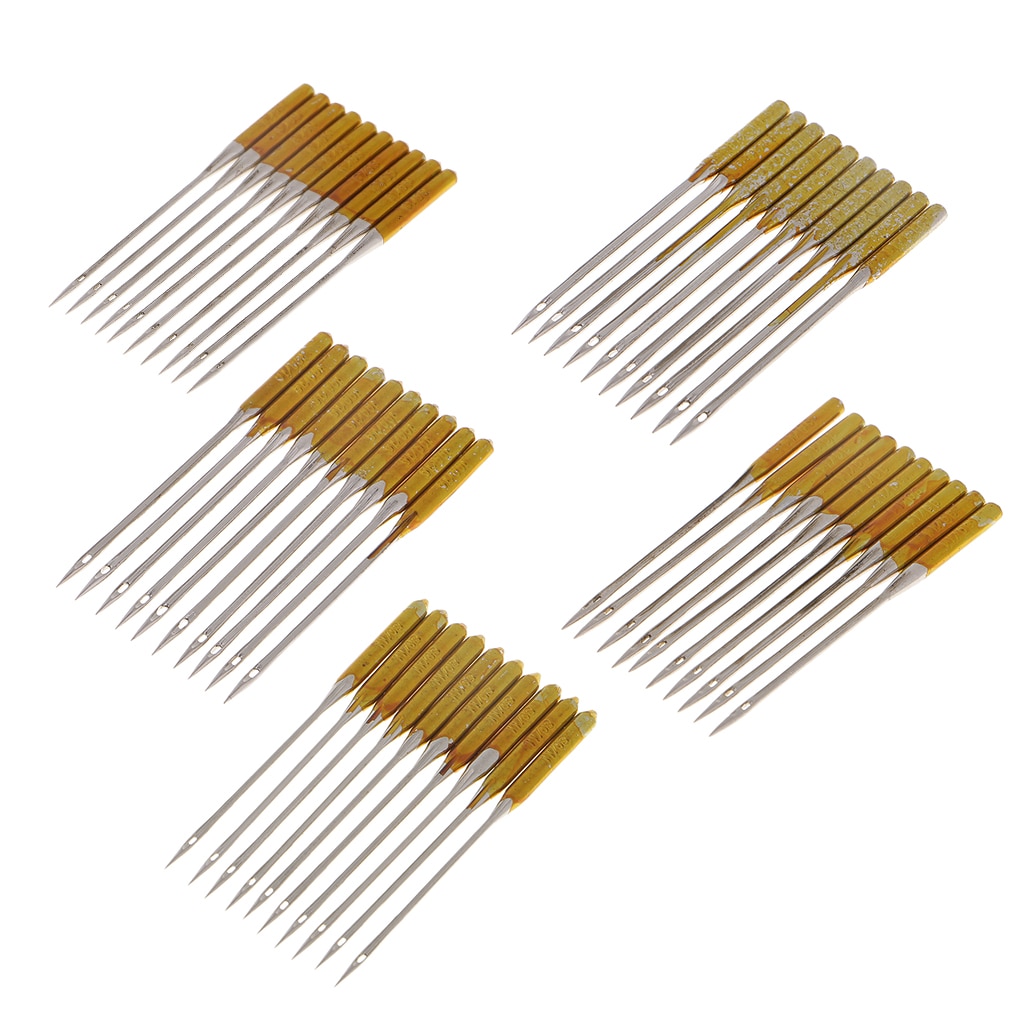 10Pcs Singer Sewing Machine Needles Domestic Standard Ballpoint, Quilting
