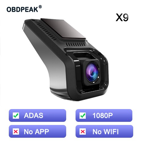 1080P Hd Auto Video Camera Recorders Android Usb Auto Dvr Adas Dash Cam