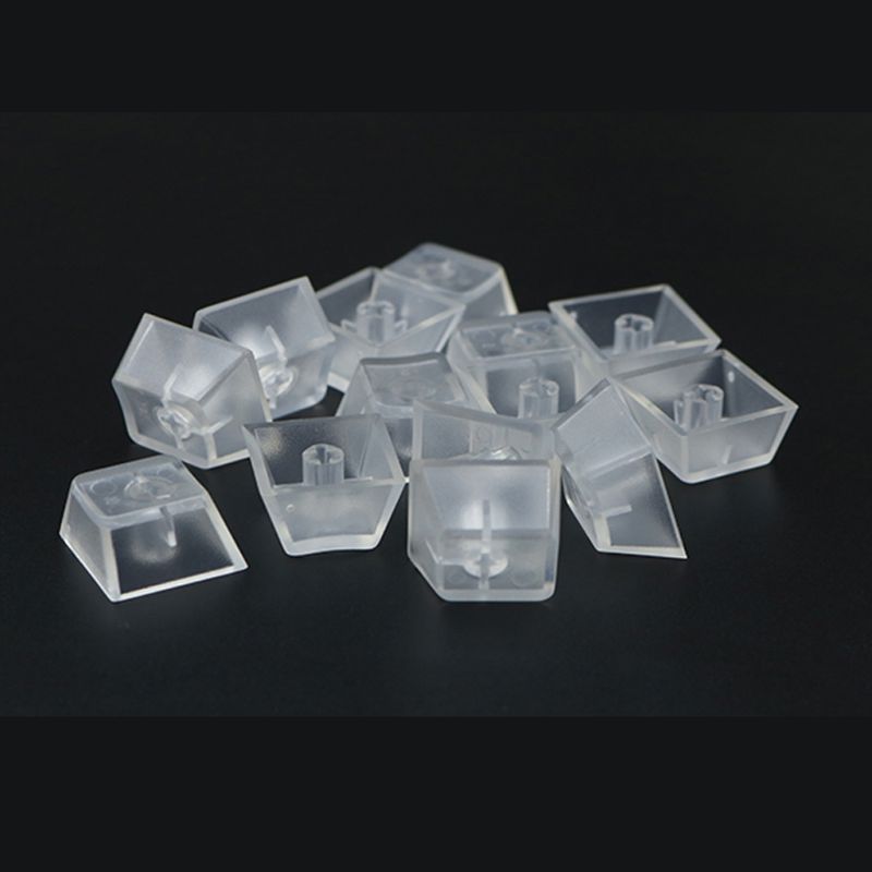 10Pcs Transparant Abs Keycaps Mechanische Toetsenbord Keycaps Matte Backlit Keycaps