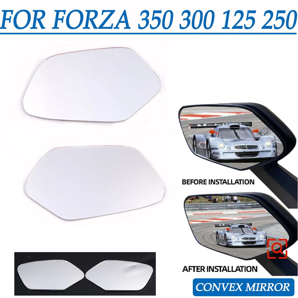 Per Forza 350 Forza350 Specchio Convesso 2023 2021 Forza300 Forza250 Forza 125 300 250 Aumentare Specchi Retrovisori Vista Lente di Visione