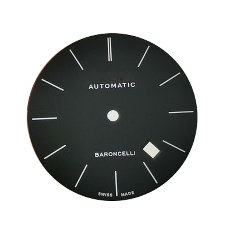 Reloj Mecánico M8600 para hombre, 34mm de diámetro, con texto, accesorios