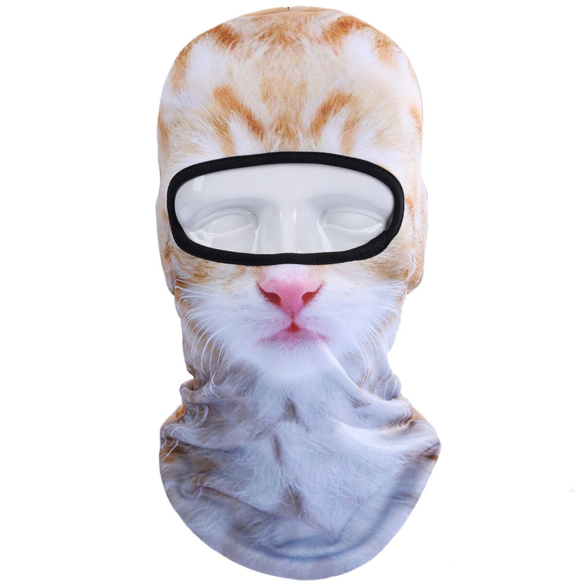 3d djur katt hund cykel hattar balaclava halloween snowboard vintervärmare vindtät hjälm liner helmask för män kvinnor: Bnb 10