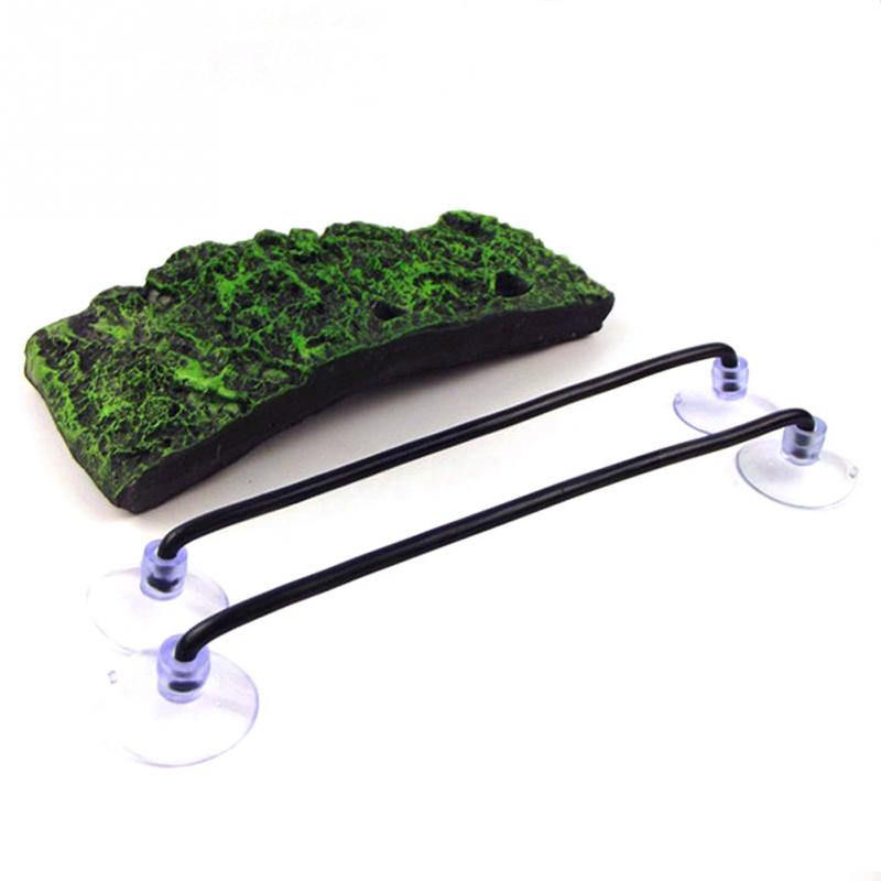 Aquarium Tank Floating Sucking Disc Turtle Dock Basking Terrace Island Platform Aquarium Decor