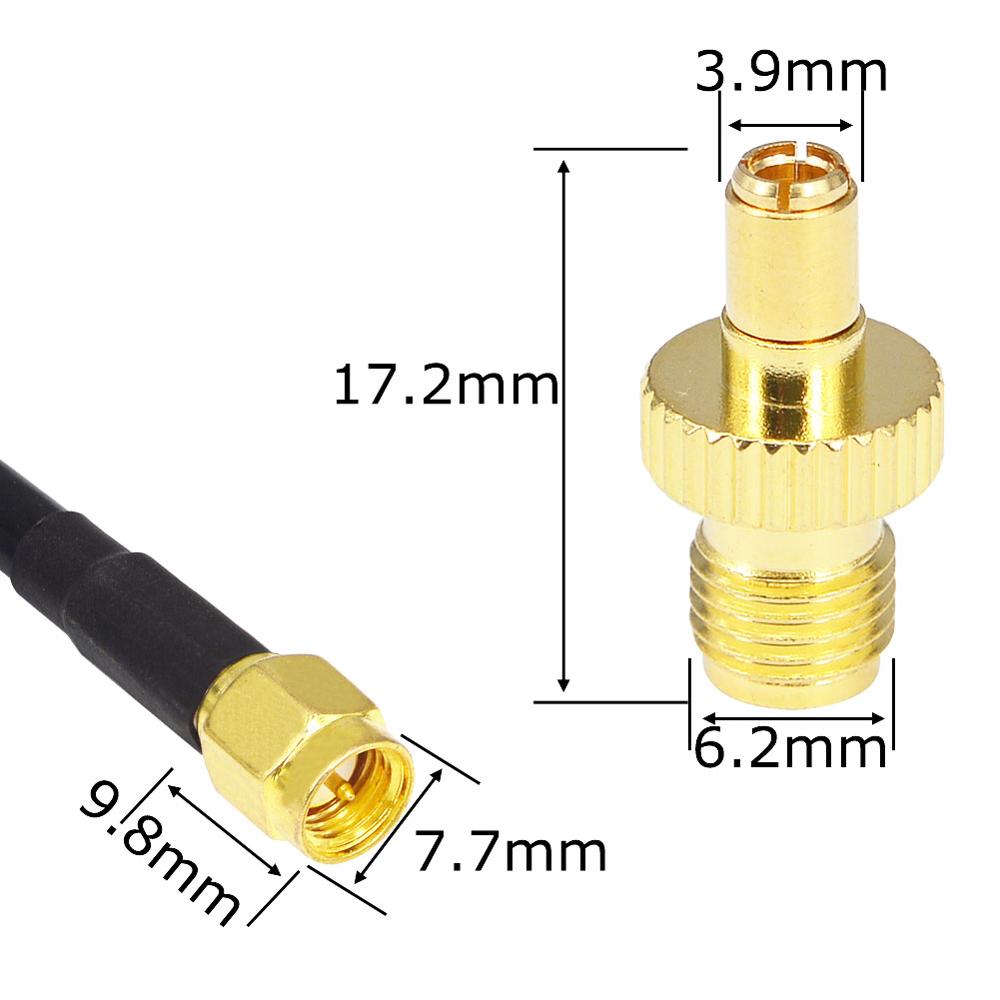 4G antena Yagi Exterior 28dbi 4G LTE SMA macho Exterior RG58 1,5 m Cable + SMA hembra a TS9 macho adaptador