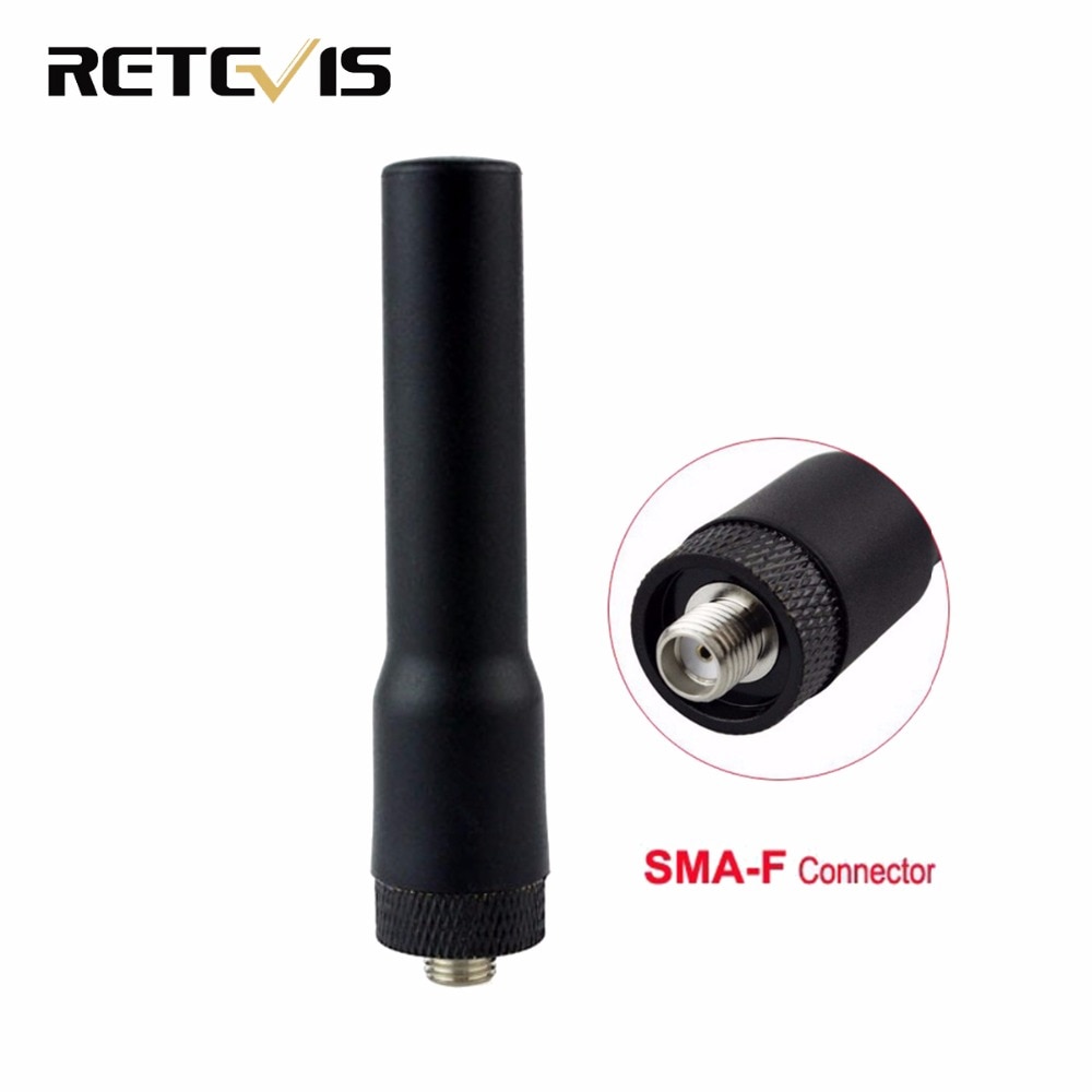 VHF UHF Antenna SMA-F for Kenwood BAOFENG UV-5R Retevis H777 Walkie Talkie Ham Radio Hf Transceiver C9004A