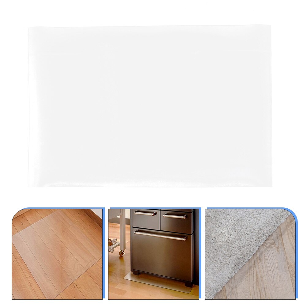 Refrigerator Non-slip Mat PVC Floor Protective Mat Non-slip Desk Chair Mat
