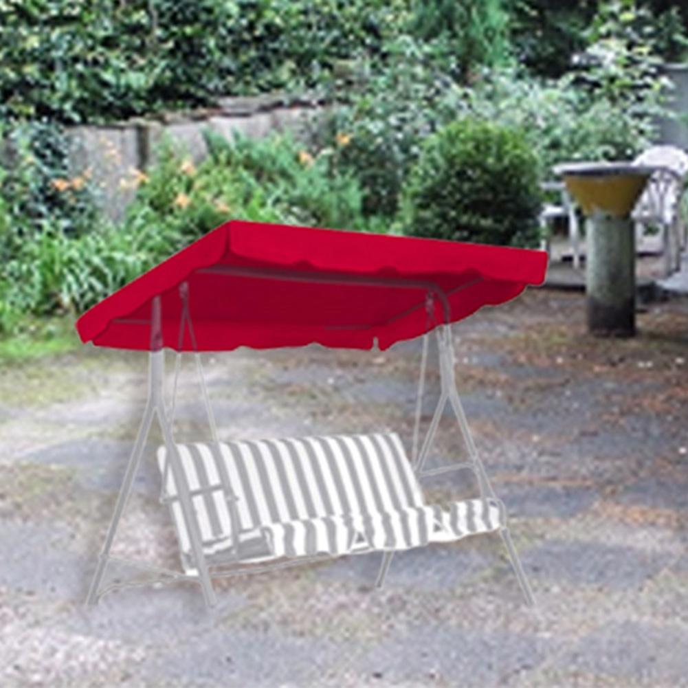 Huśtawka górna pokrywa 164x114x15CM huśtawka baldachim wymiana wodoodporna górna pokrywa na zewnątrz ogród patio ganek stoczni # 4O