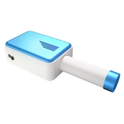 Secador de ropa eléctrico, además de ácaros, portátil multifuncional, calentador de viento cálido, zapatos de secado de Manta, secador de pelo para mascotas: Blue