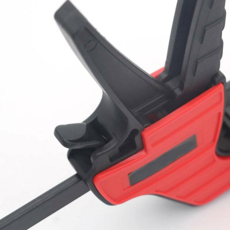 4 Inch F Clamps Woodworking Quick Release Plastic Grip Bar Heavy duty Workshop For Carpentry