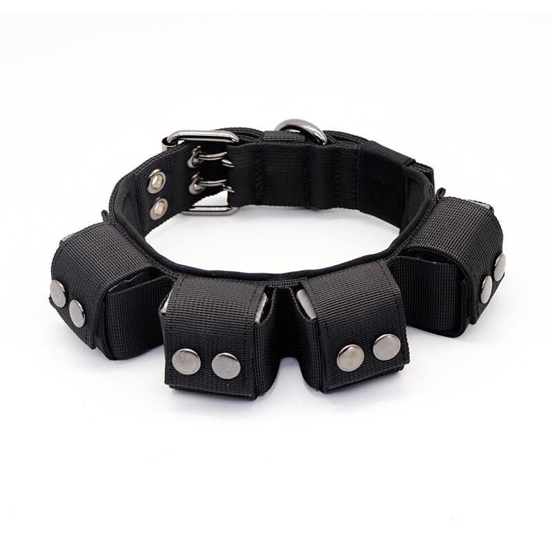 Collare per cani ponderato pitbull collare per cani ponderato fatto in casa tempo di gioco fornitura per cani collare per pesi collari per pitbull: Neck Size 36 to 46cm