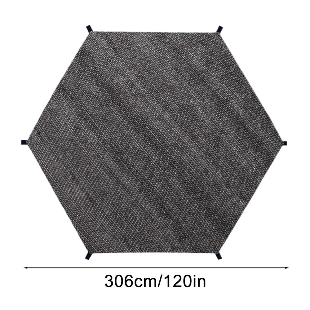 Trampoline sunshade net, trampoline sunshade canopy net, mesh material, trampoline protection tool for picnics, backyards, community: Blue