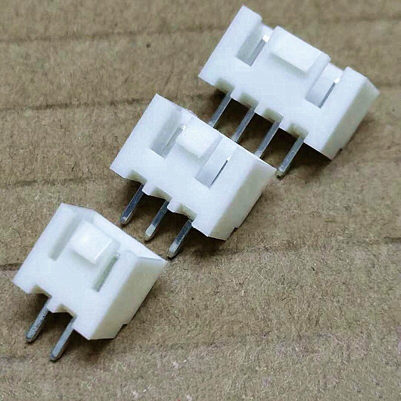 20 teile/los XHB 2,54 MM Stecker mit Schnalle 2/3/4/5/6/7/ 8/9/10 Stift 2,54mm Männlichen Buchse Gerade Stift Header Anschlüsse