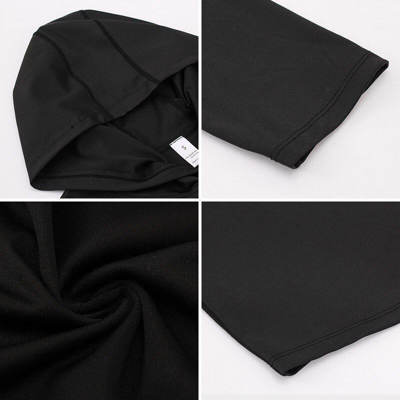 Newly Men Quick Dry Long Sleeve Workout Athletic Hoodie Jacket Sports Training Hooded Coat