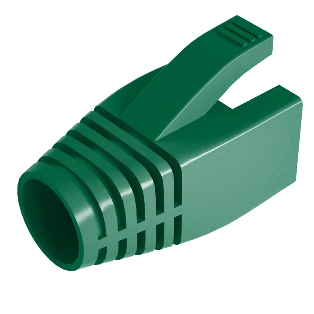 Rj45 cat 6 cat 5e connector beschermkap adapterkap ethernet netwerkkabel stekkers rj -45 cat 5 huls meerkleurig