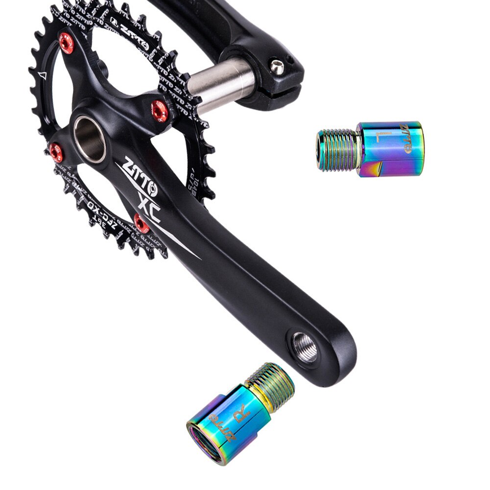 Distanziali per bulloni di prolunga del pedale della bicicletta 16MM/20MM accessori per manovella dell'asse di estensione del pedale della bici per accessori per pedali bici da strada MTB