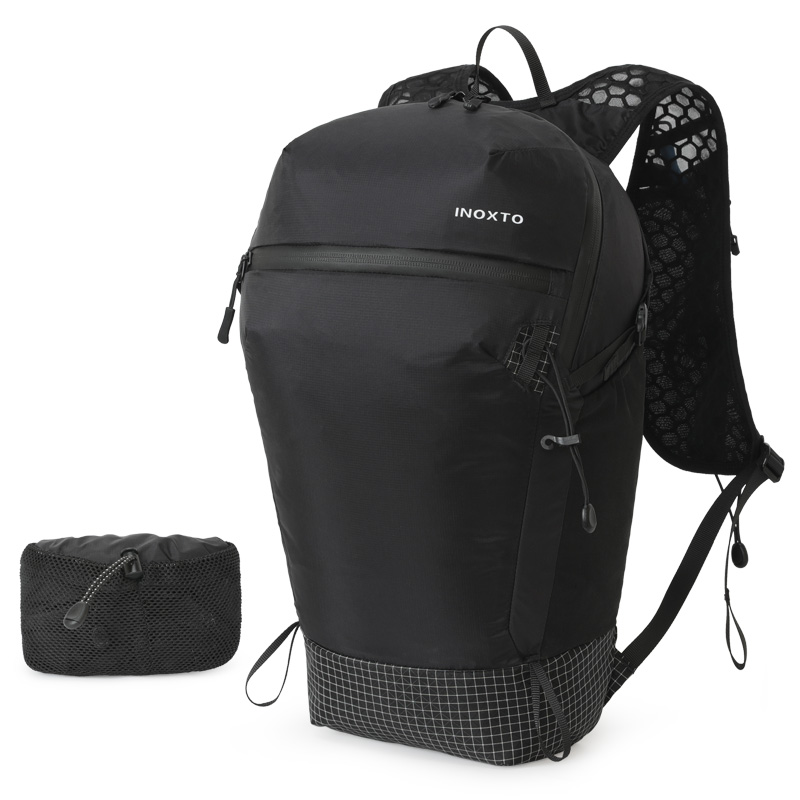 14L Lauf-Trinkweste-Rucksack, leichter wasserdichter Wanderrucksack, geeignet für Wandern, Trailrunning-Tasche, Fahrradrennen: weiße farbe