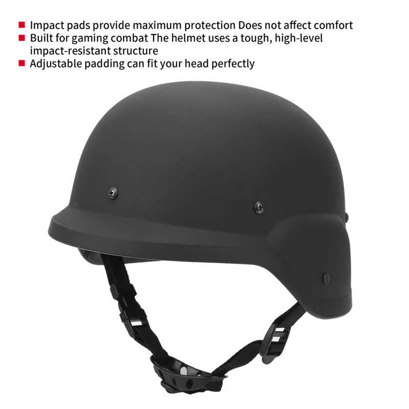 Motorcycle Helmet Outdoor Safety for Head Protection CS Gaming with Impact Resistant Structure