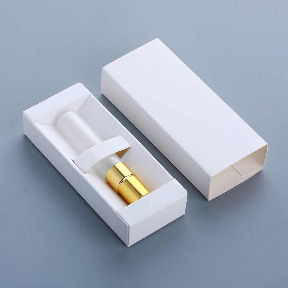 5ml Mini Tragbare Nachfüllbar Spray Flasche box Parfüm Flasche box Zerstäuber Aluminium Pumpe Parfum Kosmetische Probe: BH Gold / 50 Pieces