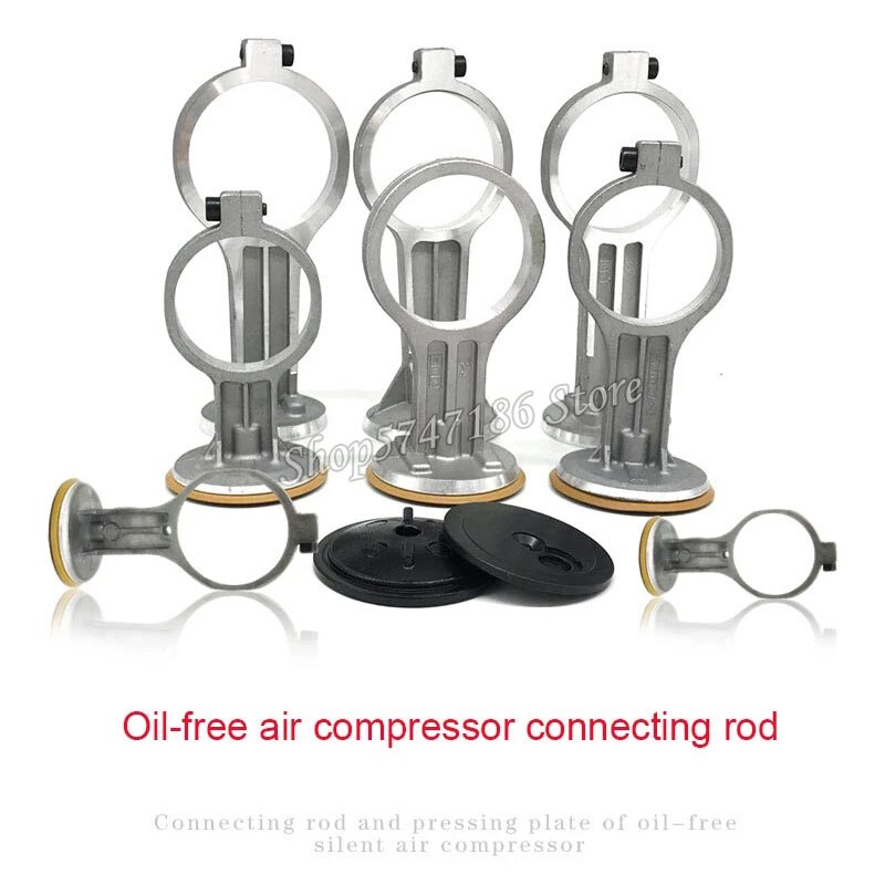 3Pcs Olie-Gratis Machine Luchtpomp Zuigerveer Compressor Accessoires Cilinder Staal Mouw Rubber Kom Ring