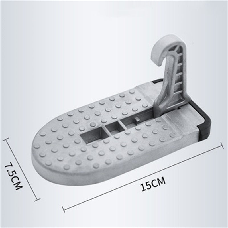 Trin stige folde multifunktion foldbar bil tagbøjle trin trappe bil trin pedal bildør scuff side trin