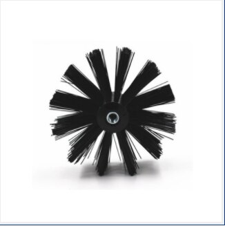 Chimney Pipe Manual Cleaner To Clean The Inner Wall of The Rotating Fireplace Chimney Cleaner with Flexible Rod Cleaning Brush: SZ