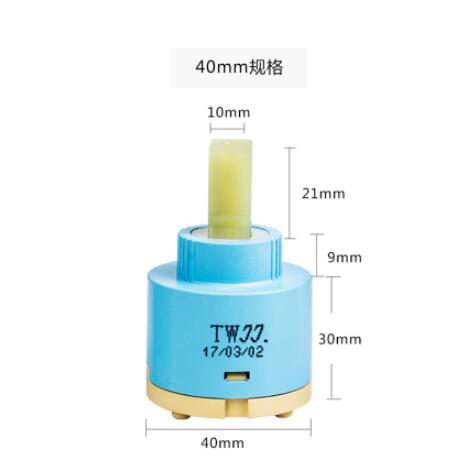 Cartouche en céramique pour robinet | Robinet de taille 35mm/40mm, valve de robinet avec 500000 fois, pas de fuite, bonne