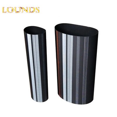 HTD390-5M-15 teeth 78 width 15mm length 390mm HTD5M 390 5M 15 Arc teeth Industrial Rubber timing belt 5pcs/lot