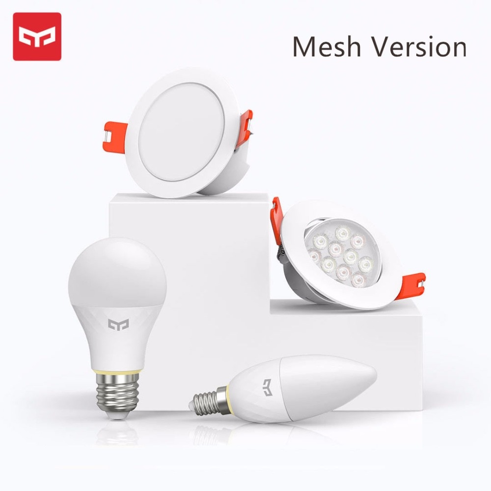 Original Yeelight Smart Lichtquelle Set Bluetooth Mesh Edition Smart licht Birne Downlight Scheinwerfer Arbeit Für MI Häuser App