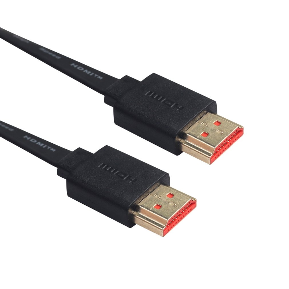 High-speed hdmi kabel platte kabel vergulde 3D 4K kabel 0.3m 1m 1.5m 2m 3m 5m 7.5m 10m 15m voor TV voor PS3 Projector Computer