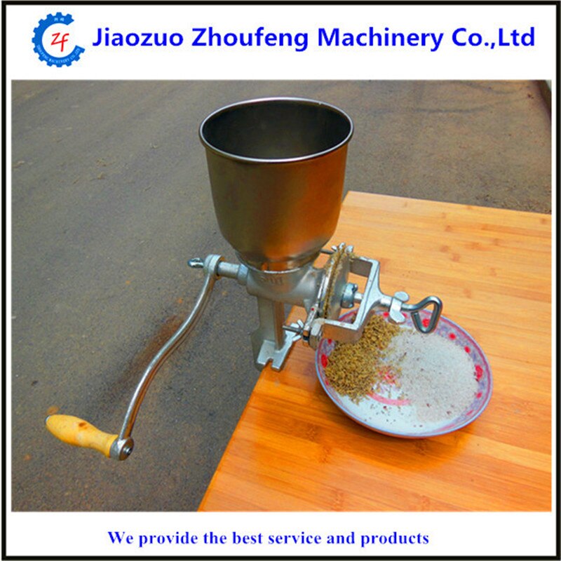 Home use hand corn flour milling machine coffee bean grinder ZF