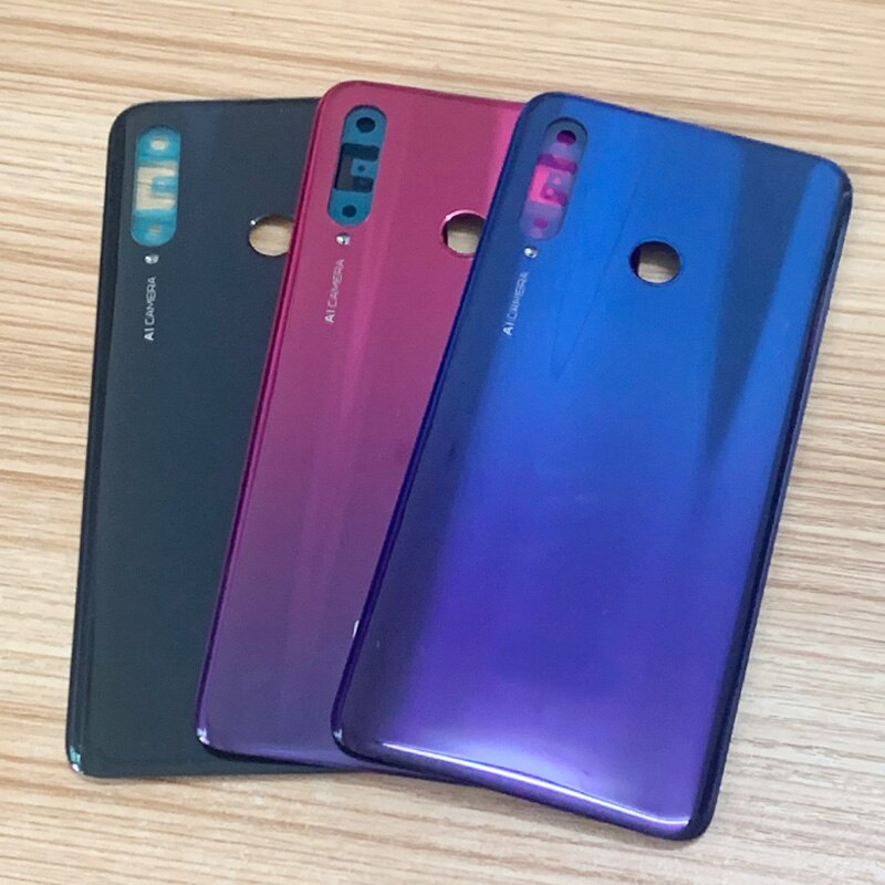 Black Blue Red For Huawei Honor 10i HRY-LX1T Back Battery Cover Door Housing case Rear Glass parts Replacement