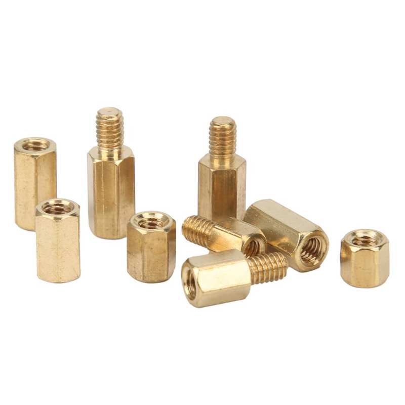 threaded insert stainless wire sleeve insert Brass Hex Standoff Spacer Pillar Single and Double Position Industrial