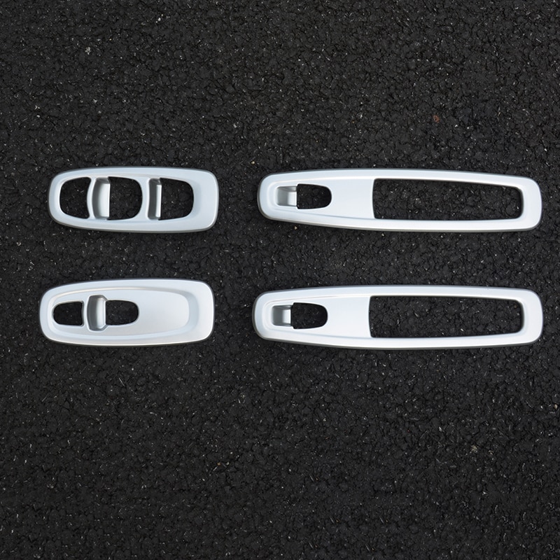 For Renault Kadjar ABS Matte Car Window Lifter Interior Decoration Cover Trim LHD styling accessories 2pcs