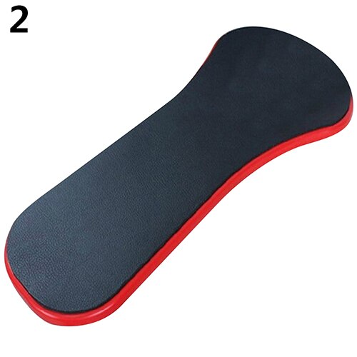 Soporte de reposabrazos para ordenador, almohadilla de ratón para silla, mesa de escritorio, reposabrazos, placa de Espondilosis Cervical, reposabrazos para brazo y muñeca: Rojo
